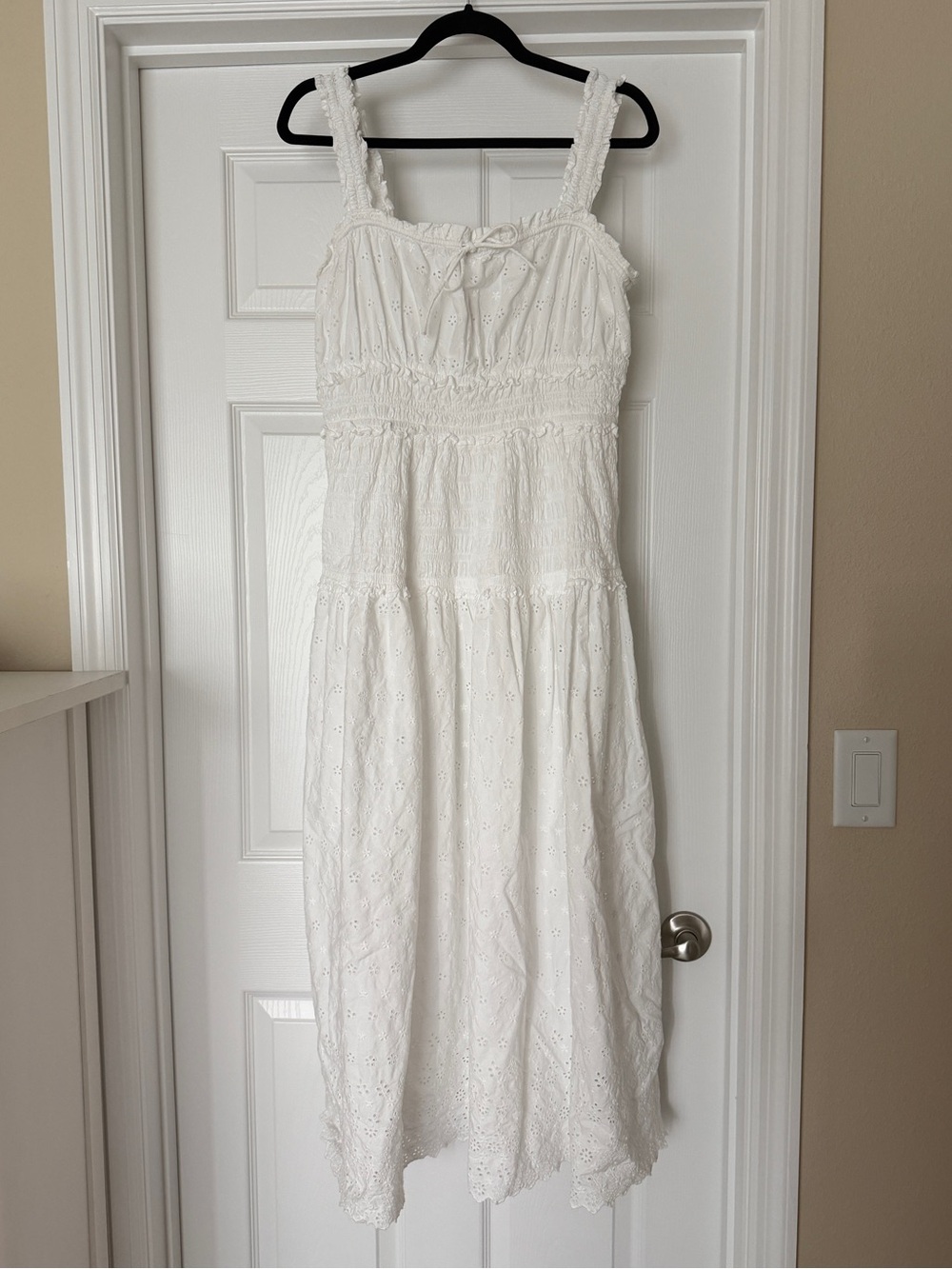 GAP x DOEN White Eyelet Dress